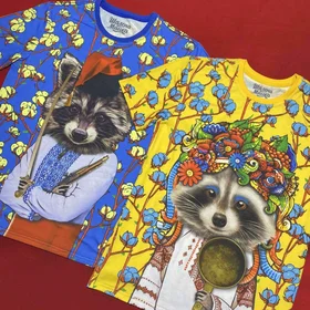 Прикольные футболки: Єноти у бавовні